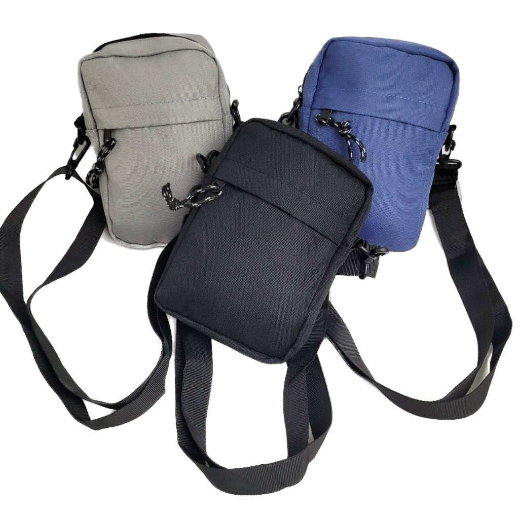 Shoulder Bag Preto Mini Everbags Bolsa Tira Colo Necessaire Pochete Viagem Everbags