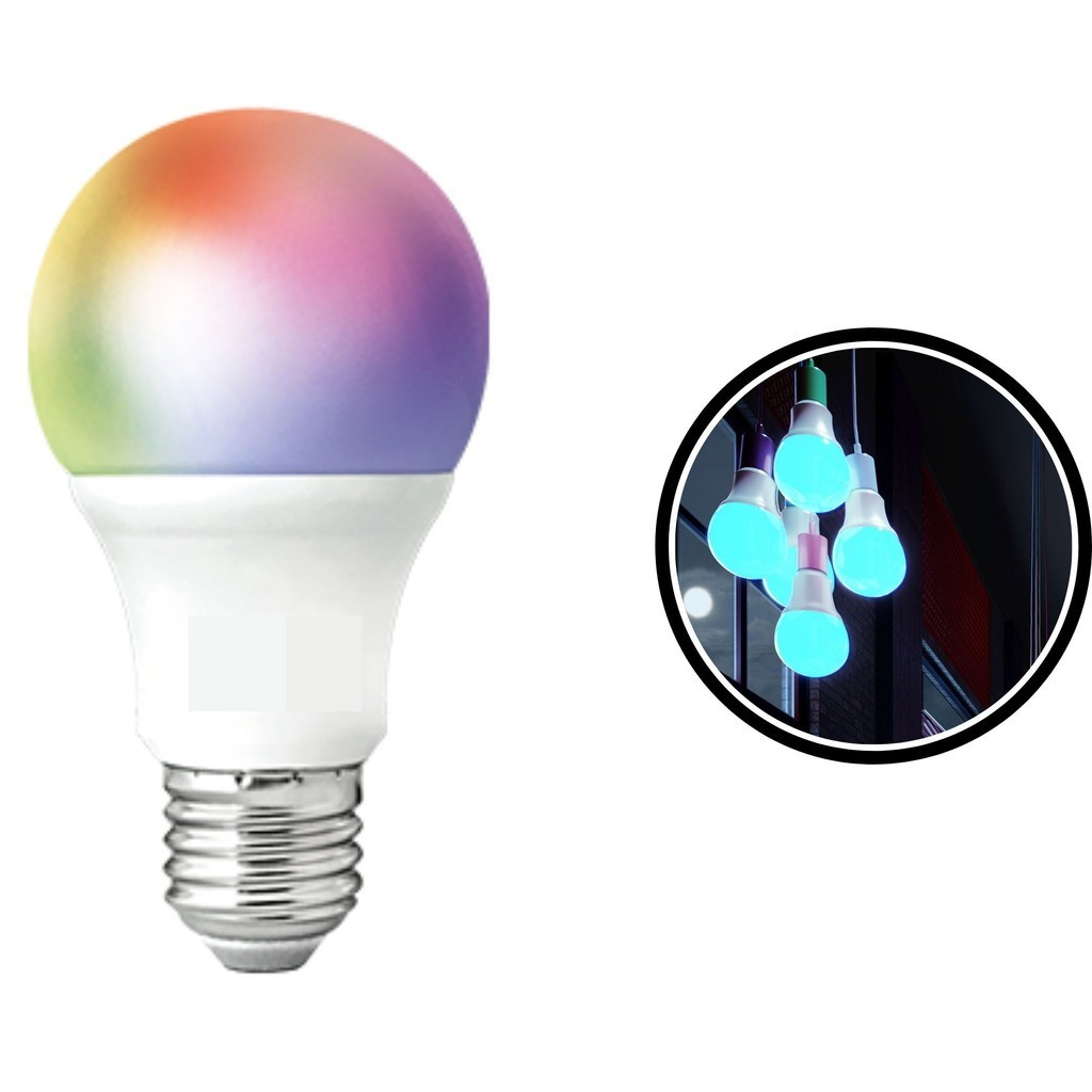 Lâmpada LED Avant Neo Wi-Fi RGB 10w 600 Lumens Bivolt , Dimerizável Via App, Compatível Amazon Alexa e Google Assistente