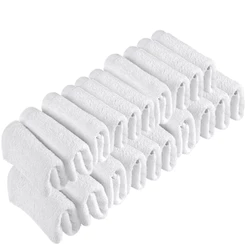 Kit 20 Toalhas de Rosto Para Salão Beleza 100% Algodão 40x65cm BF Casa Beira Rio