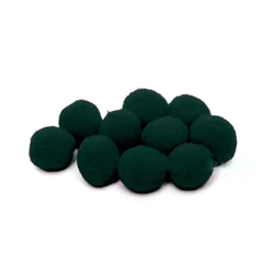 Pompom Decorativo Preto - 2cm - 25 unidades - Rizzo