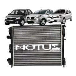 Radiador Notus Renault Clio Logan Sandero Symbol 2006 2008 2010 2012 2013 C/ Ar