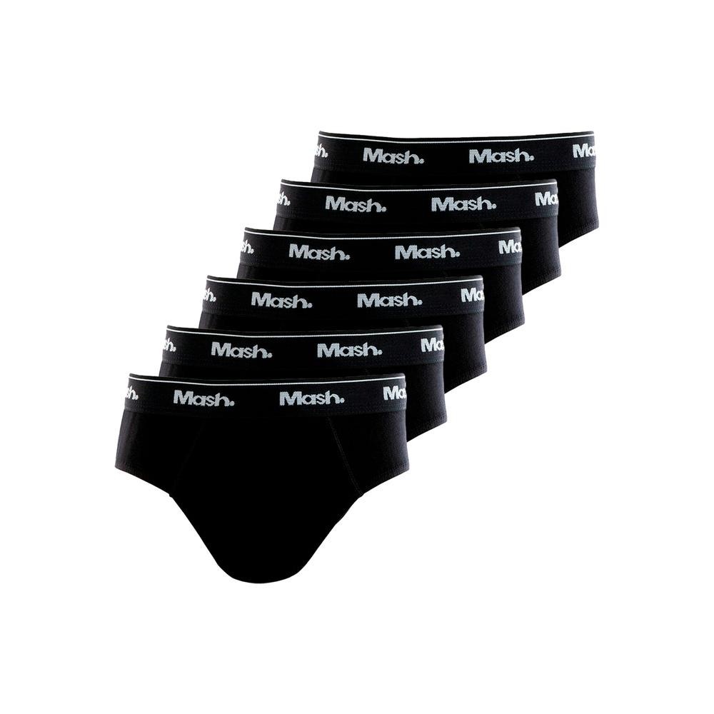 Kit com 6 Cuecas Infantil Slip Mash 193.01 em Oferta na Shopee