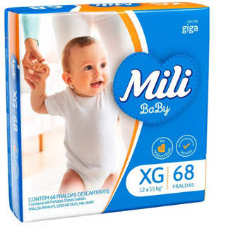 Fralda Mili Baby - Giga XG em Oferta na Shopee
