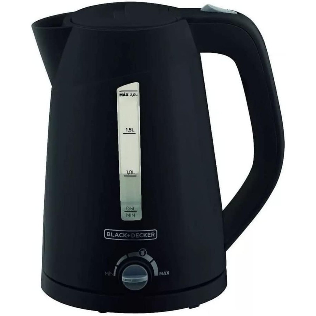Chaleira Elétrica Black Decker K2200 110V Preta 2L com Controle de Temperatura