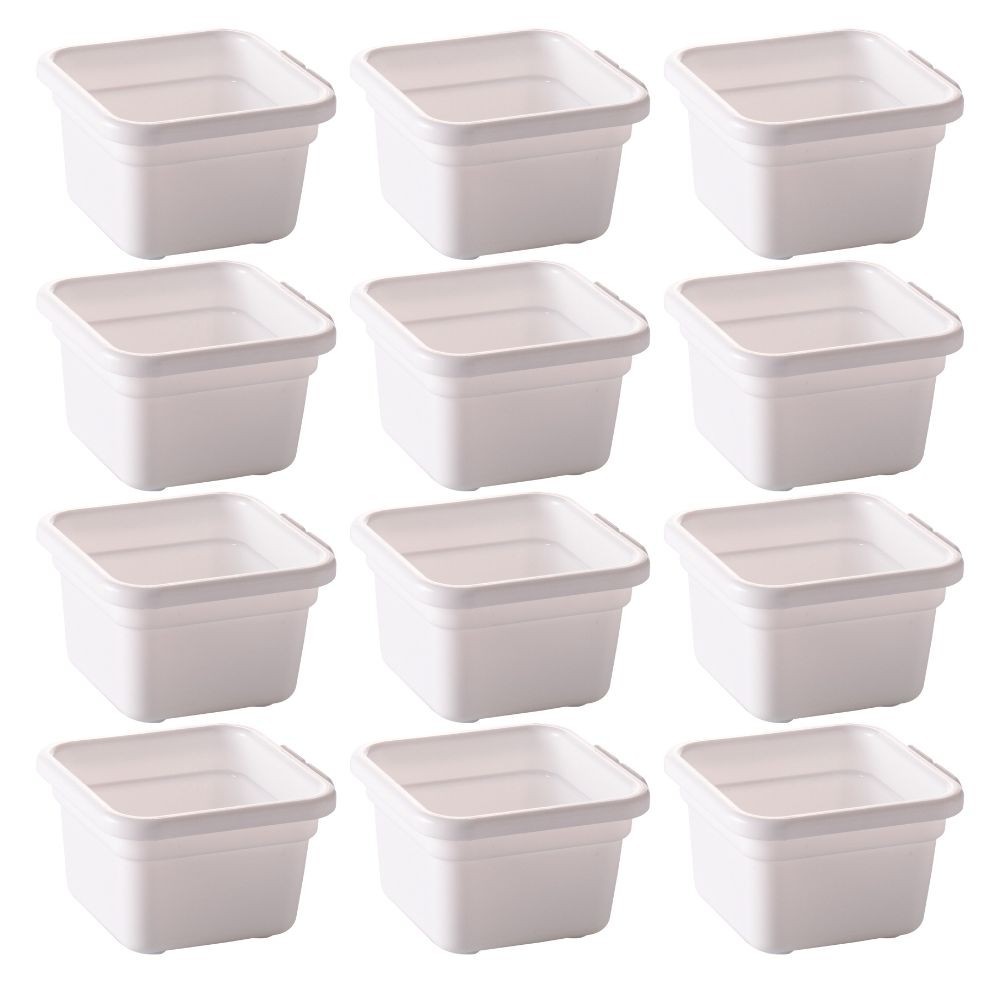 Organizador de gavetas e talheres modular 7,5 x 7,9 cm com 12 unidades Plasutil ref.9730