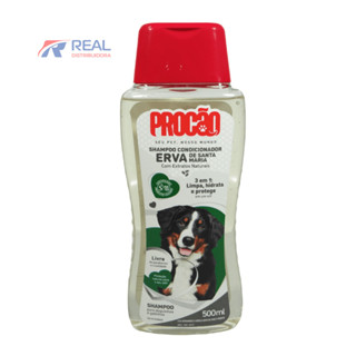 Shampoo e Condicionador ProCão 2 em 1 500ml – Erva de Santa Maria | Proteção contra Pulgas e Carrapatos em Oferta na Shopee