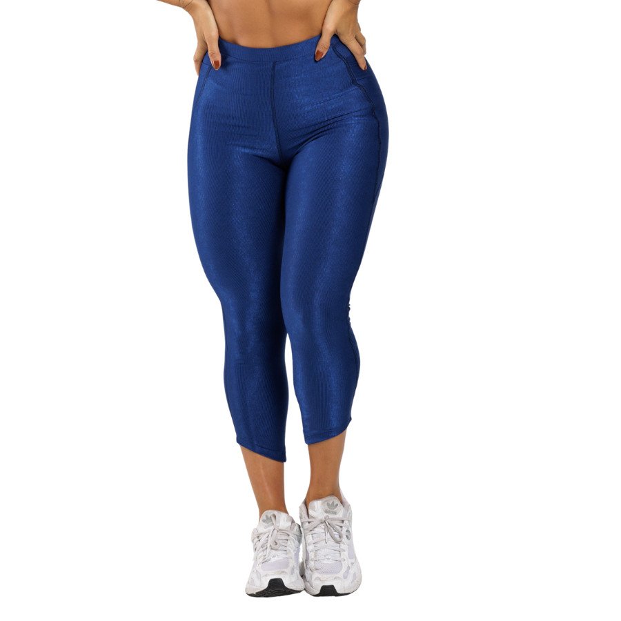 Calça legging Corsário Layla Wonder Cintura Alta Bolsos Laterais Moda Fitness feminina em Oferta na Shopee