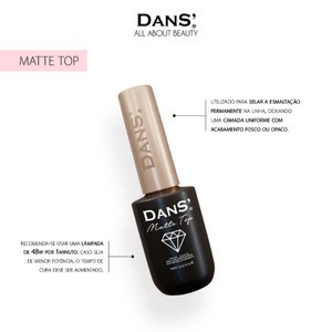 Top Matte Dans (Top Fosco) em Oferta na Shopee