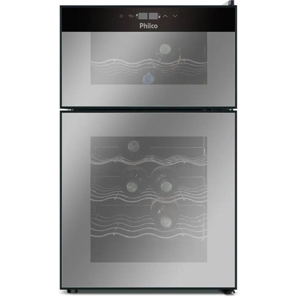 Adega Philco 69 Litros Display Digital 24 Garrafas Preto PAD24DZ Bivolt - Home Appliances