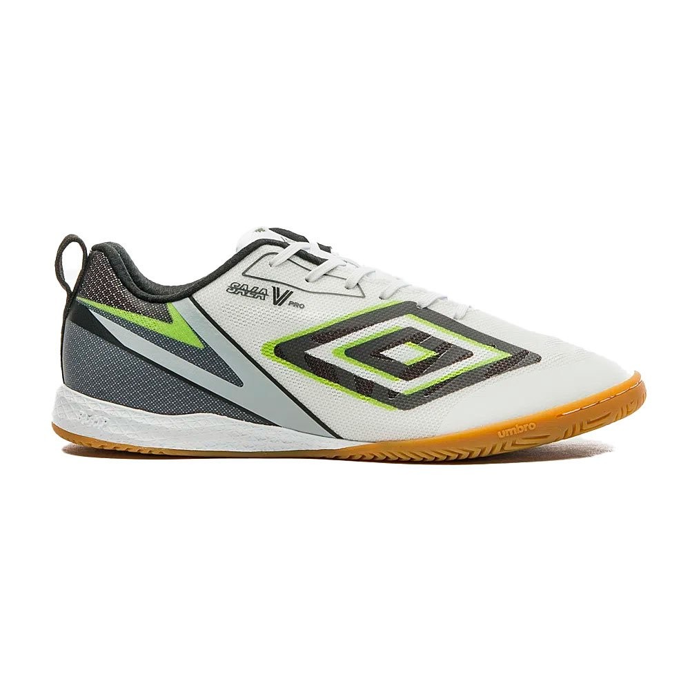 Chuteira Umbro Sala V Bump Pro Futsal Branco