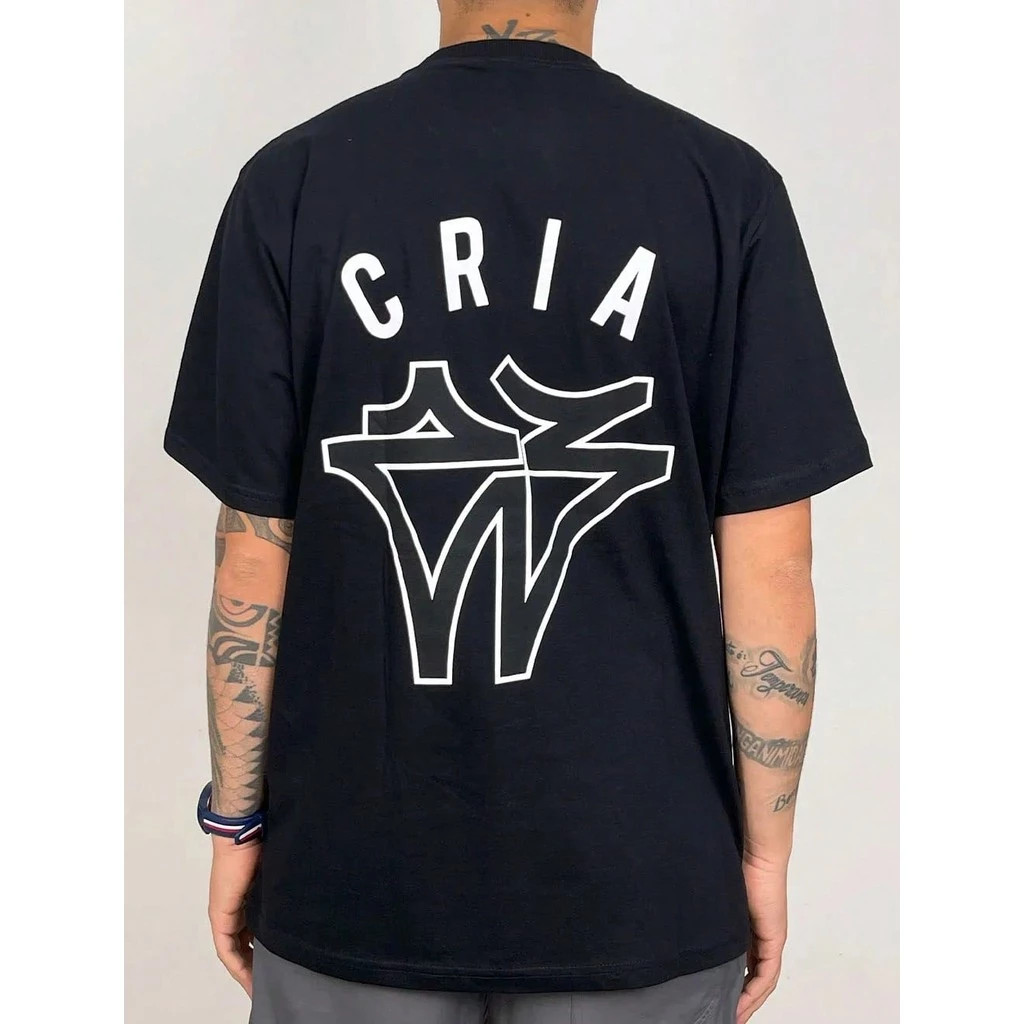 Camiseta Chronic Cria 23 Basquete Camisa Blusa Unissex Masculino Feminino 100% Algodão Top Premium Streetwear Lançamento
