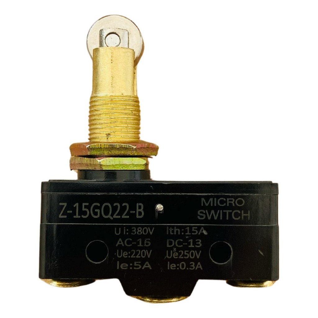 Chave Interruptor Fim De Curso Micro Switch Z-15gq22-b Com Roldana 15a 250v