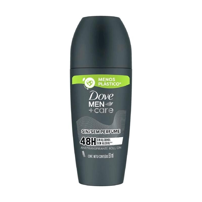 Desodorante Antitranspirante Roll On Dove Men Care Sem Perfume 50ml em Oferta na Shopee