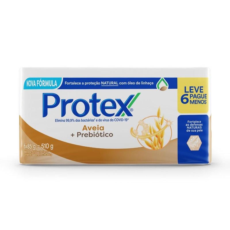Sabonete em Barra Protex Aveia 85g Promo Leve 6 Pague Menos em Oferta na Shopee