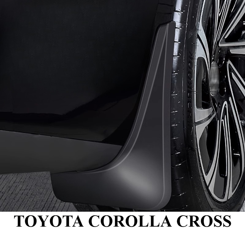 Para TOYOTA COROLLA CROSS TPE Paralama Sem Perfuração Mudscreens Acessórios Exteriores Do Carro em Oferta na Shopee