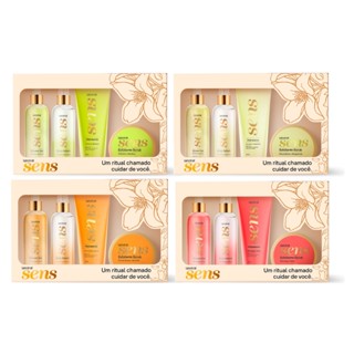 Kit Banho Corporal Hidratação Diversos Aromas Labotrat Sens em Oferta na Shopee