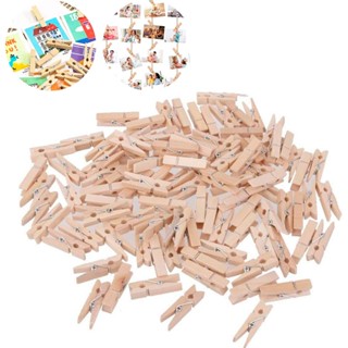 200 Mini Prendedor Artesanato Madeira Pregador Mini 2,5cm em Oferta na Shopee