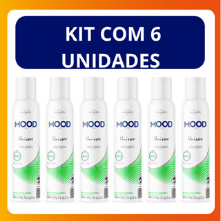 Kit c/6 Unidades Desodorante Aerossol My Healt Mood 150ml Unissex em Oferta na Shopee