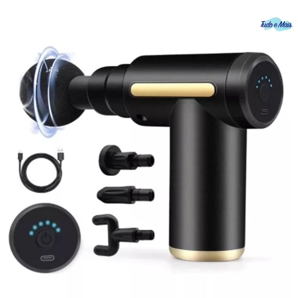 Massageador Elétrico Alphaft P-Frequency Massagem Muscular