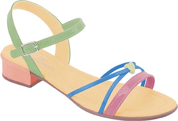 Sandália Infantil Paris WorldColors - Colorida em Oferta na Shopee