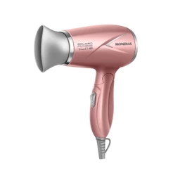 Secador de Cabelo Mondial SC-47-GR - 1200W, Golden Rose, Bivolt