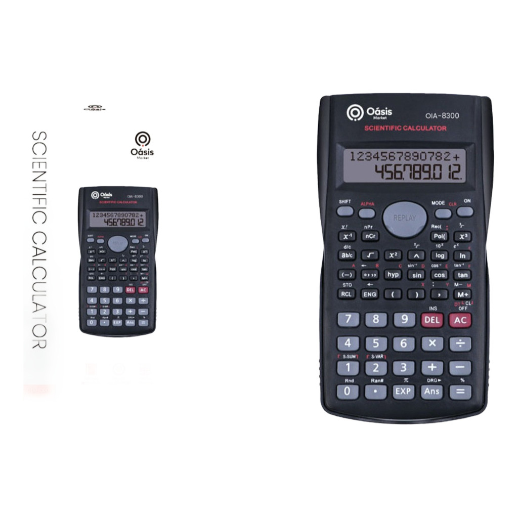 Calculadora Científica 240 Funções Com Capa Proteção