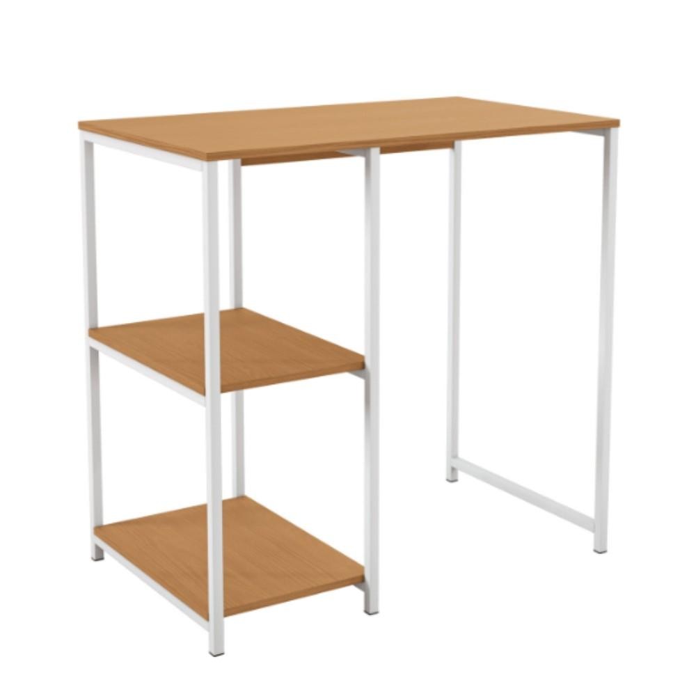 Aparador Adega Bar para Cervejeira Kappesberg Crome Industrial 90cm Canela/Branco Brilho em Oferta na Shopee