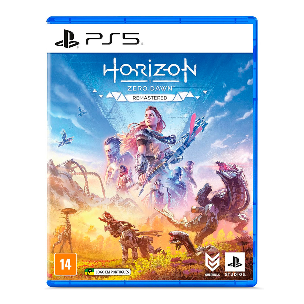 Jogo Horizon Zero Dawn Remastered PlayStation 5 Mídia Física em Oferta na Shopee