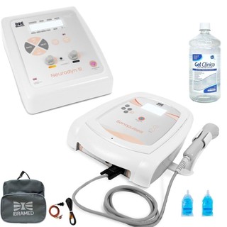 Neurodyn III Ibramed Tens/Fes + Sonopulse III 1 E 3mhz em Oferta na Shopee