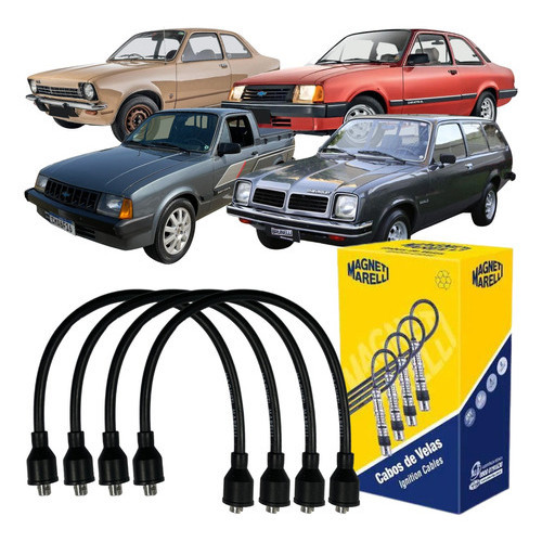 Kit Cabo De Vela Original  Chevette Marajó Chevy em Oferta na Shopee