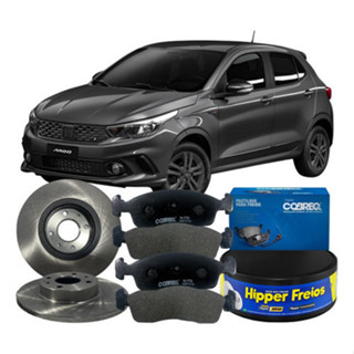 Jogo Disco Pastilha Freio Dianteira Fiat Palio Mobi Argo em Oferta na Shopee