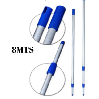 CABO ALUMINIO EXTENSOR TELESCOPIO 8 METROS em Oferta na Shopee