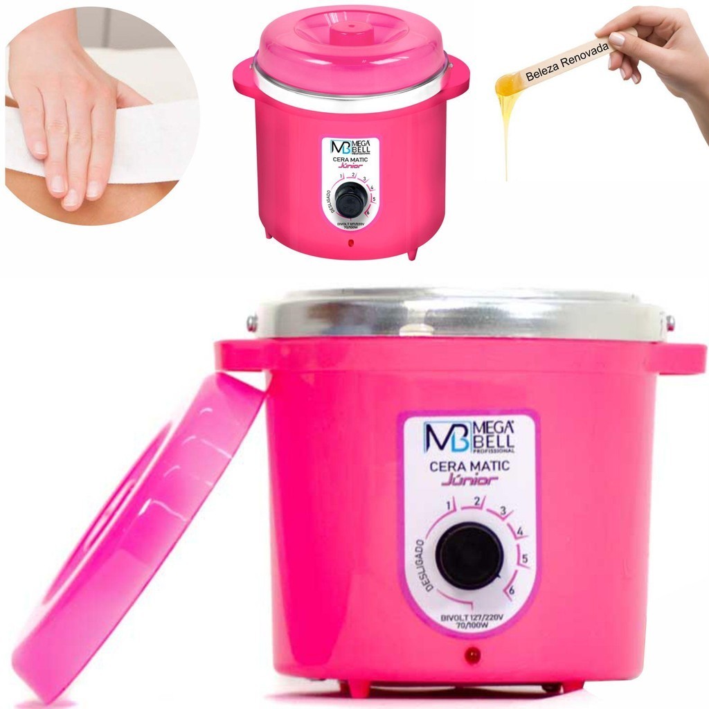 Aquecedor De Cera Quente Panela Termocera Depilação 400G - Beauty