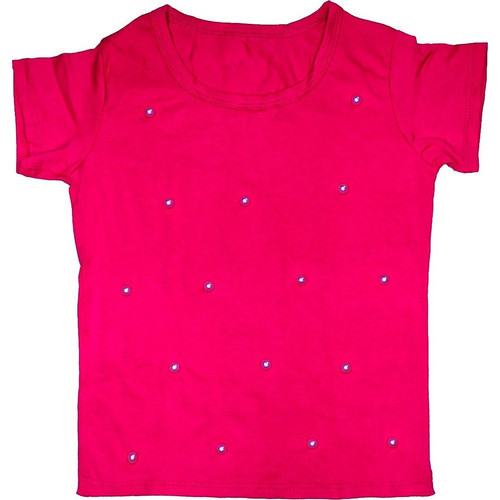 Blusa Pink Com Pérolas Mini Diva De 1 A 10 Anos - Nina Kid's
