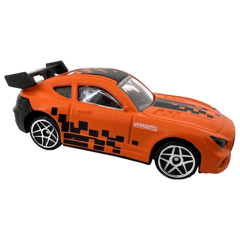 Mini Veículos Die Cast Garagem S.A. - Esportivo Laranja em Oferta na Shopee