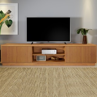 Rack para TV Até 75 Polegadas Valencia 2 Portas Naturalle - Mavaular em Oferta na Shopee