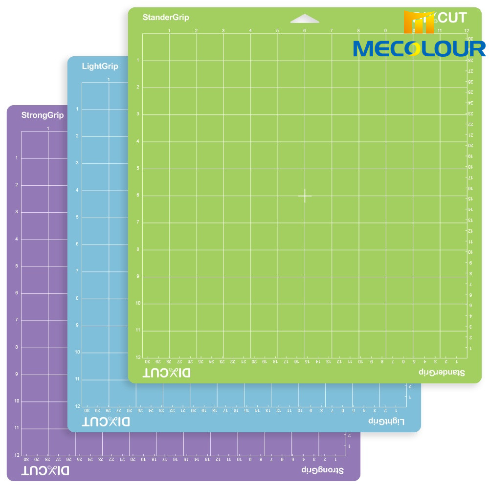 Mecolour 3 peças Base de Corte Adesivas para Cricut Adhesive 30x30cm em Oferta na Shopee