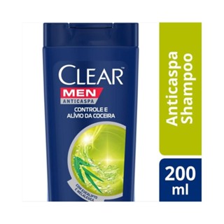 Shampoo Anticaspa Clear Men Controle e Alivio da Coceira 200ml em Oferta na Shopee