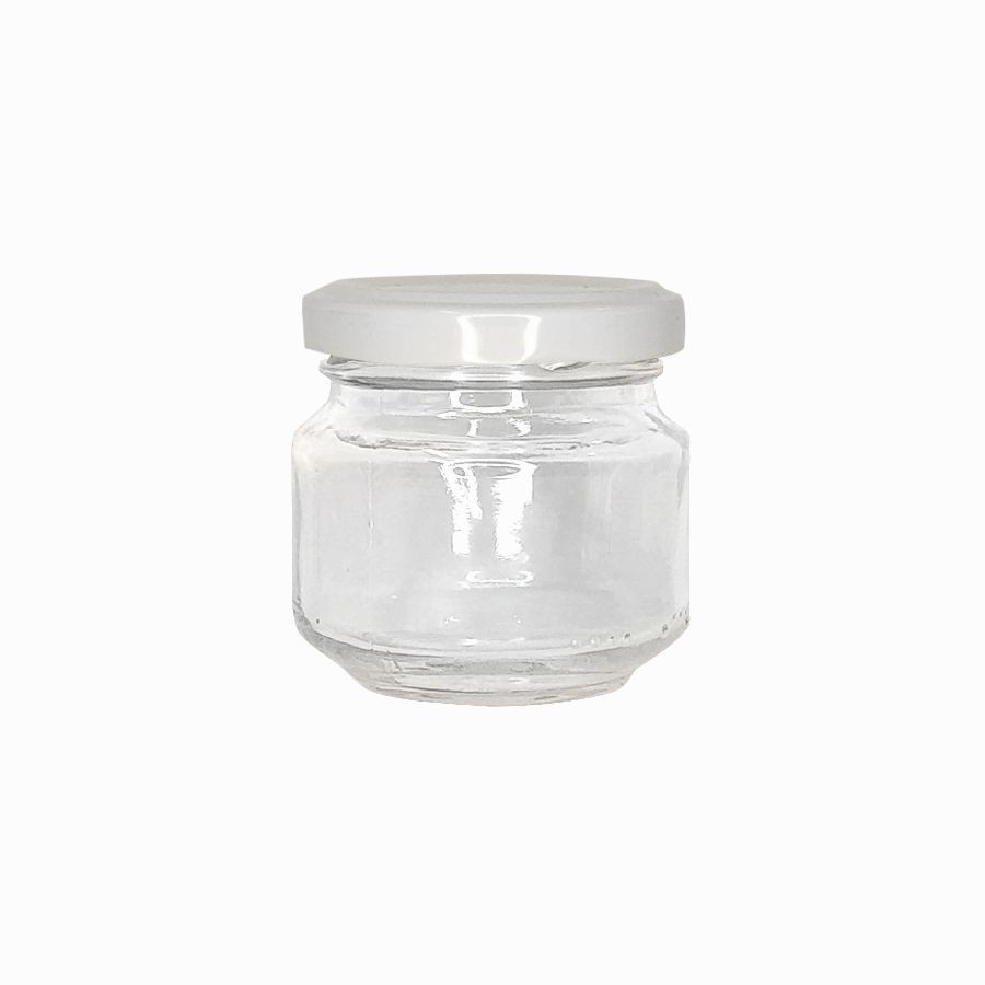 Detalhes do Pote de Vidro Patê 120ml - 5,5x5,5cm Ref. 9105 - 01 unidade - Rizzo Embalagens