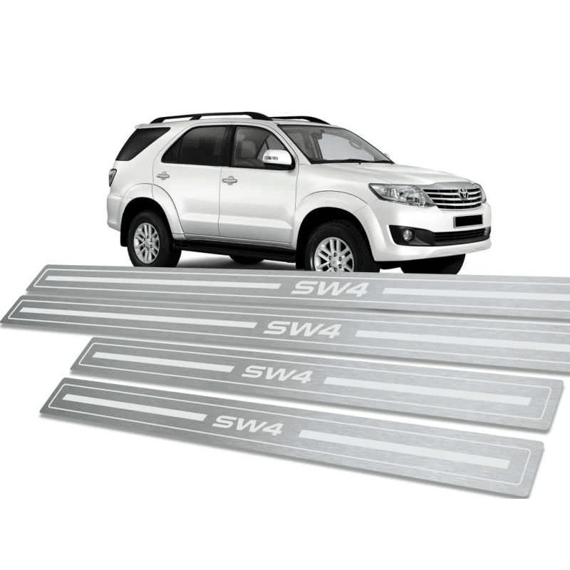 Soleira de Porta Toyota Sw4 2012 até 2015 - Aço Inox