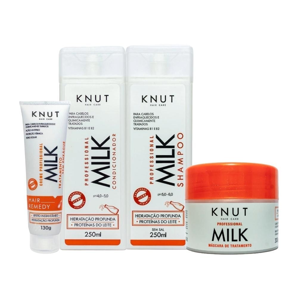 Kit Knut Milk (4 produtos)