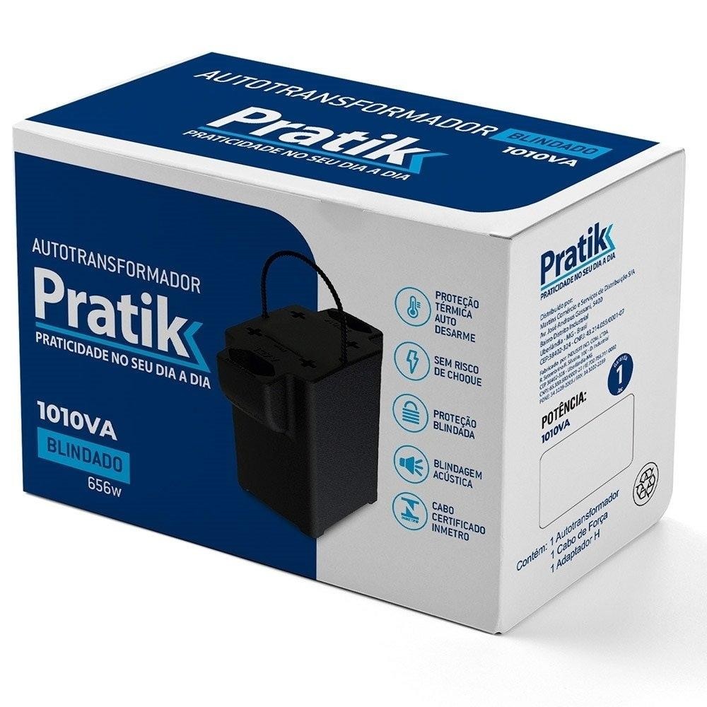 Transformador Pratik 1010VA Blindado Bivolt - Home Appliances