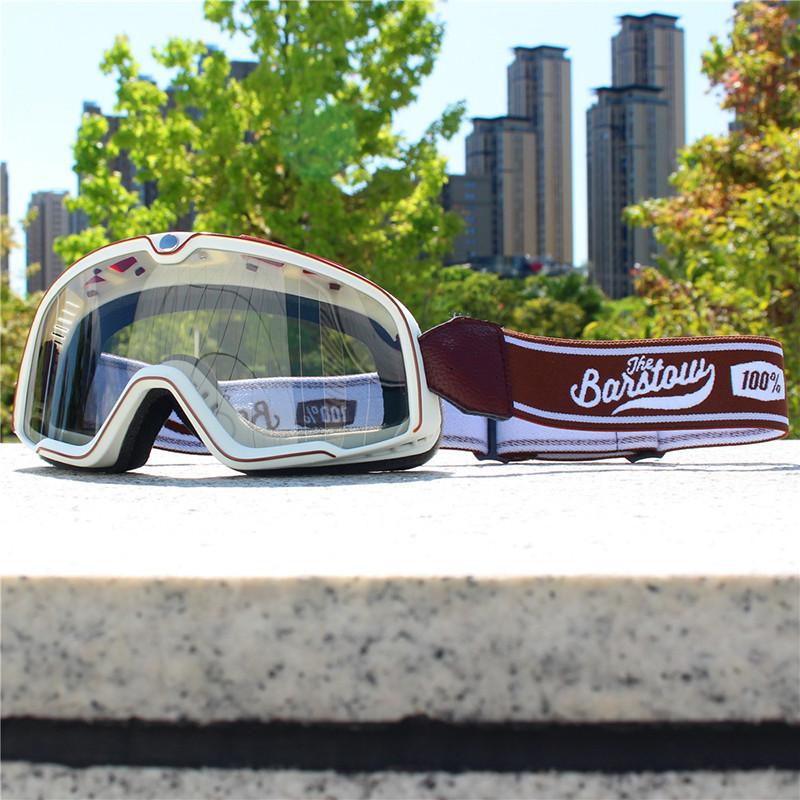 100 % Barstow Vintage Motocross Óculos UV400 Motocicleta MTB Capacete Das Mulheres Dos Homens Moto Fora De Estrada Espor