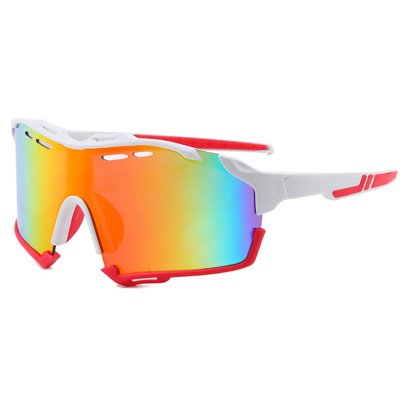 Óculos de sol para esportes ao ar livre Homens Mulheres Proteção dos olhos Bicicleta Óculos de sol Moda Óculos de ciclismo coloridos