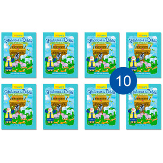 Arca de Noé - Kit 10 Livrinhos Lembrancinha de Festa Sacolinha Aniversário Surpresa em Oferta na Shopee