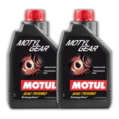 KIT MOTUL MOTYLGEAR 75W-80 2 LITROS