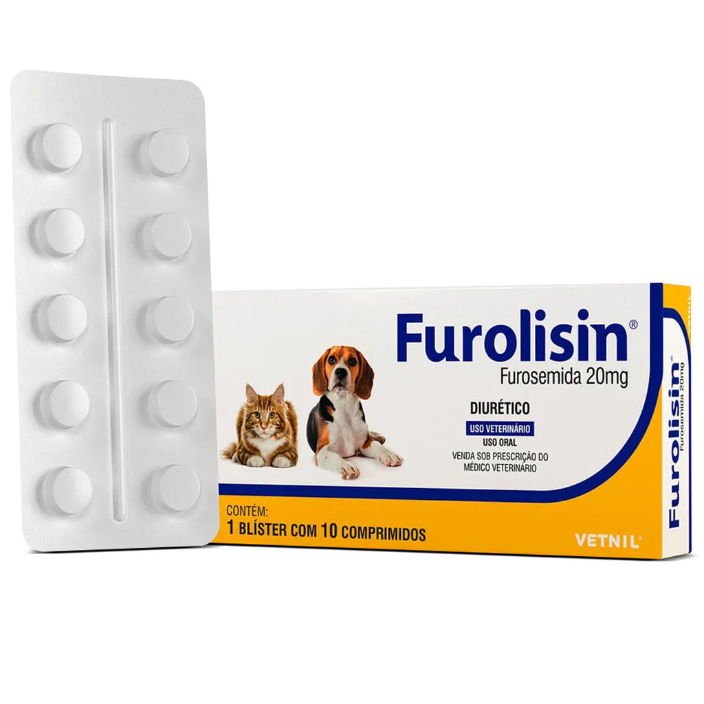 Fusolisin 20 Mg C/120 Comprimidos / Vetnil em Oferta na Shopee