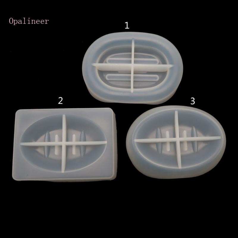Saboneteira Opaliner Bandeja Molde Resina Prato Caixa Silicone Fundição Epóxi Pratos Jóias Artesanais