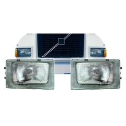 Par Farol Principal Para Volvo NL10 NL12 280 360 1987 a 1997 Nino 8121101 8121100