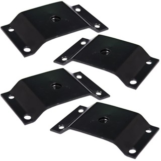 Kit 4 Chapinhas Chapa Elevada Fixação Pés Palito Rosca 5/16 Preto G59 em Oferta na Shopee